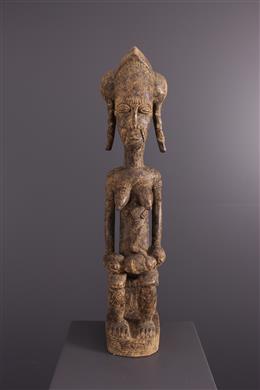 Arte Africano - Estatua Baule Waka sona