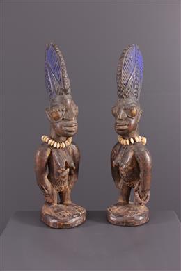 Arte Africano - Estatuillas Yoruba Ibedji