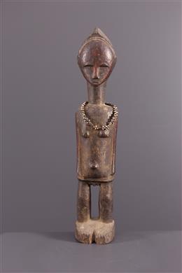 Arte Africano - Estatuilla Baule Blolo bia